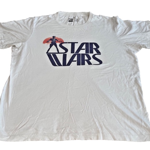 UNIQLO Star Wars T-Shirt; Master of Graphics NIGO UT; White Size XL - Picture 1 of 5
